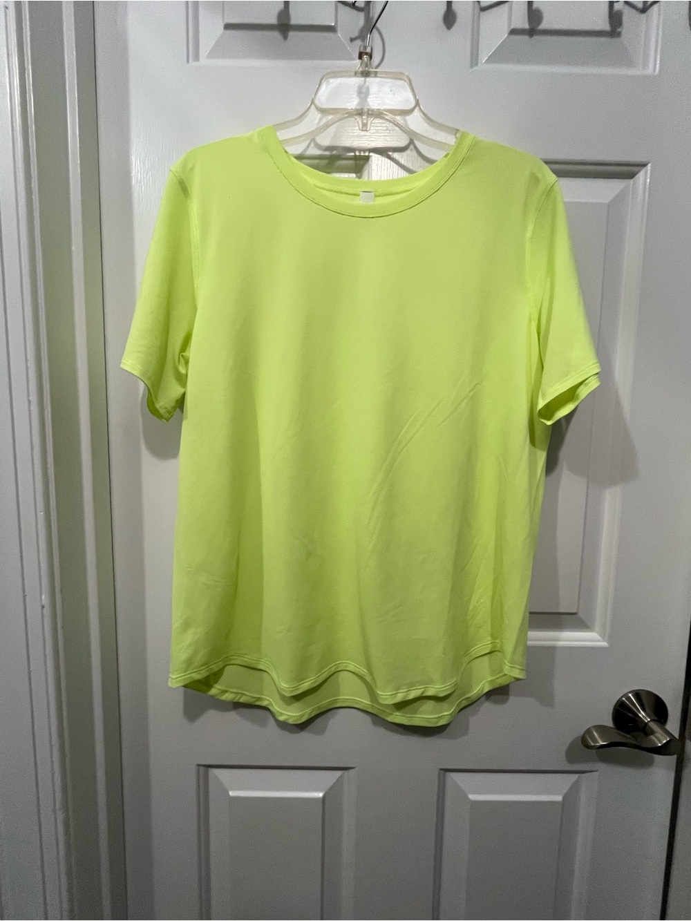 lululemon athletica Neon Lime Performance Tee